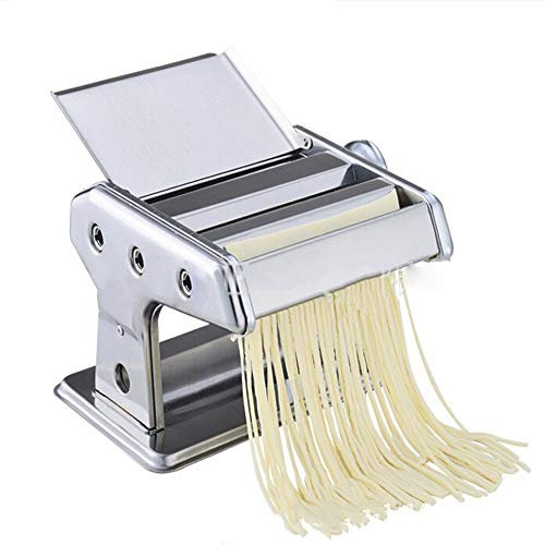sjdoPulse Professional Pasta Maker Machine Pasta Machine Roller Perfect For Spaghetti Fettuccini Lasagna Or Dumpling Skins Pasta Machine Fresh Cutter (Color : S