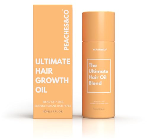Hair Growth Oil – Rosemary & Avocado Blend with Castor, Jojoba, Camellia & Vitamin E | Stimulates Scalp, Strengthens Roots & Promotes Thicker, Fuller Hair