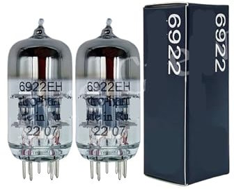 6922 Vakuumröhre Ersatz 6922 E88CC ECC88 6DJ8 6N11 HiFi Audio Röhrenverstärker Kit DIY passende Vierwege(2pcs Matched Pair)