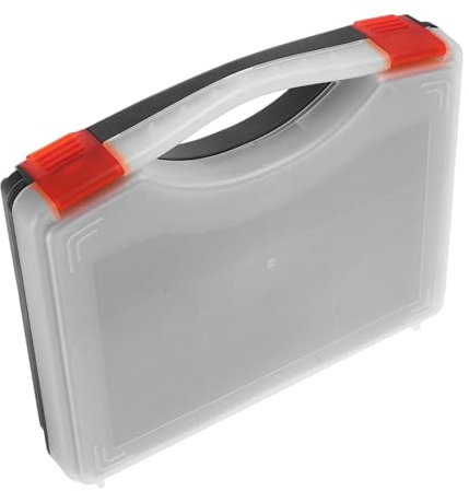 Homoyoyo Aufbewahrungskiste werkzeugkiste werkzeugkoffer Aufbewahrungsbox Kleinteilelager Raumspartoolbox Toolbox-Organizer Nagelorganisatoren und -aufbewahrung geteilte Lagerbehälter pp