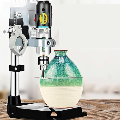Taglia Bottiglie di Vetro Elettrico, Macchina Taglia Bottiglie Multifunzionale, Kit di Utensili rotanti Versatili, Foratura, levigatura, lucidatura, per Tagliare Bottiglie di Vino