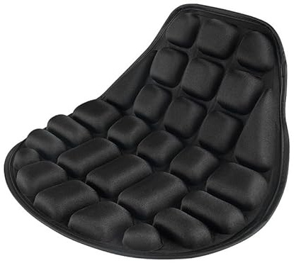 WFYBMB Cuscino Sella Moto per BMW R 1250 GS Adventure Triple Black 2020-2022, Cuscino Moto Comfort Coprisella Antiscivolo, Assorbimento degli Urti E Cuscino Traspirante per Lunghe Pedalate