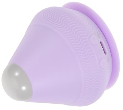 Elektrischer Massageball für Muskelregeneration, Tragbar, Lila | PC Material, Saugnapf Design, Mehrere Intensitätsstufen, für Reise und Zuhause, Kompakt und Handlich