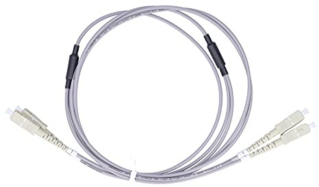 HPZIHUIT Cavo ottico patch cavo jumper blindato multi modalità 2 cavo ottico sc up upc upc upc grigio per l'installazione della rete del data center (3 metri / 9,84 piedi)