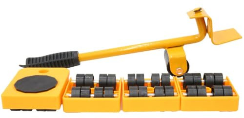 Herramienta ergonómica de movimiento de carga pesada con rueda base para reubicación de muebles, rueda de movimiento de muebles