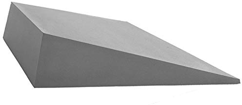 saarschaum• Keilkissen • Reflux Kissen • Matratzenkeil für Bett und Sofa • Schlaferhöhung gegen Rücken- und Nackenschmerzen B:80xL:50xH:15 (schwarz)
