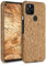 kwmobile Schutzhülle kompatibel mit Google Pixel 5 - Hülle Kork - Handyhülle - Handy Case Cover Hellbraun