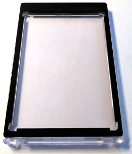docsmagic.de 5 x Magnetic Card Holder Black Border 35 PT UV Safe