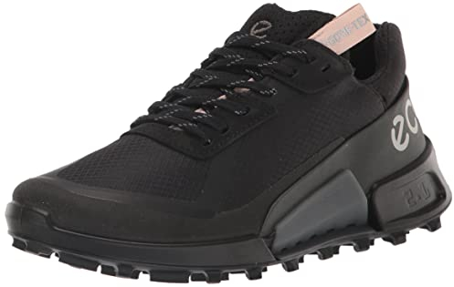 ECCO Damen Biom 2.1 X CTRY W Low GTX Running Shoe, Black/Dark Shadow, 41 EU