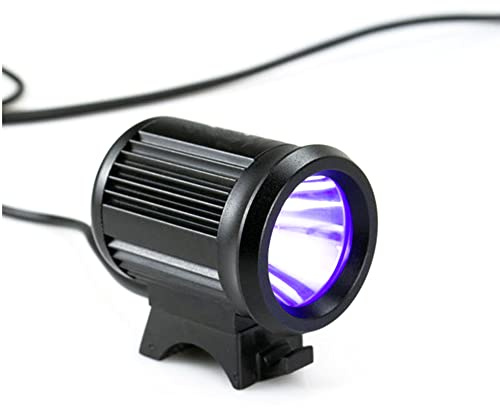 Dilwe Luz de Curado Ultravioleta Alimentada por USB de 6‑10 W, Luz Negra Ultravioleta Portátil para Curar Resina, Herramienta de Reparación de Teléfonos Móviles, Luz Negra LED UV de 395 NM