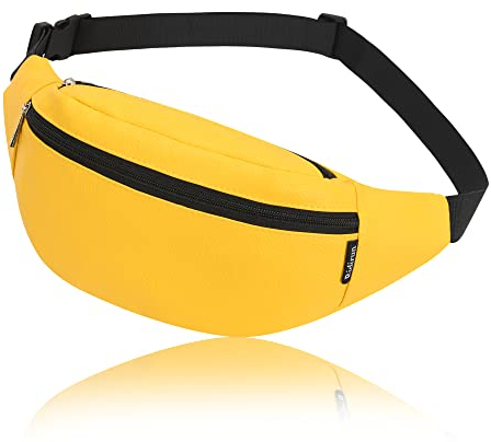 Gürteltasche Damen Bauchtasche Mode Hüfttasche Wasserdicht PU Leder Mädchen Umhängetaschen Handytasche Tasche Outdoor Sport Running Hüfttasche Urlaub Geld Pouch Pack