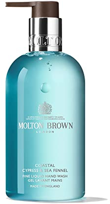 Molton Brown Coastal Cypress & Sea Fennel feine flüssige Handseife 200 ml
