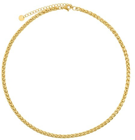 Heideman Halskette Damen Turia oder Edelstahl poliert | Schönes Geschenk zum Geburtstag oder Weihnachten für Frauen, minimalistisches Design, hautfreundlich und leicht