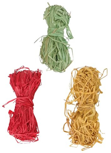 Anneome Bastband Bastfaden Bastbündel Papierverpackungsschnur Bastband Bastgras Zum Binden Von Blumensträußen Zum Verzurren Von Geschenkboxen Zum Von Pflanzen Und Gemüse Für