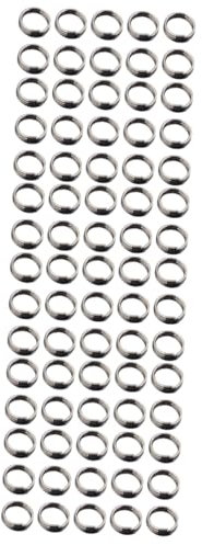 Milisten 300stücke O-Ringe Für Dartpfeile Metallringe Zur Sicherung Der Flights Langlebig Und Stabil Für Steeldarts Und Softdarts Schützt Schäfte Und Verbessert Die Genauigkeit