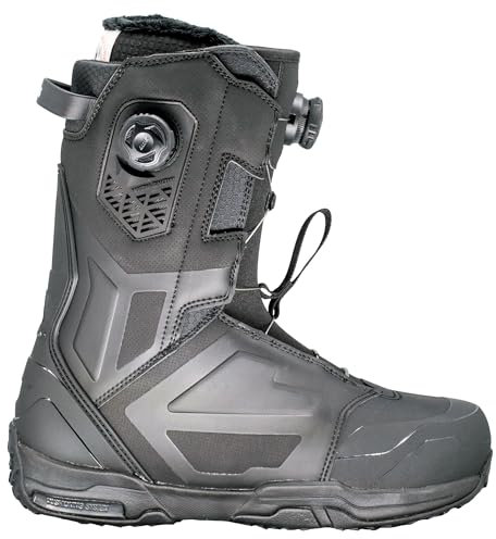 Airtracks Snowboard Boots Master Pro ATOP Moz DUAL Zone Speed Lacing Snowboardschuhe - QL Snowboardboots - Schwarz - 42