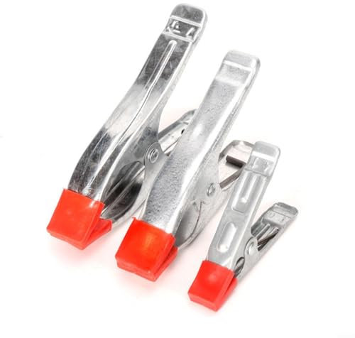 4Pc Heavy Duty Metal Spring Clamps, A-Shaped Clamp A-Type Clamp Woodworking Clamp Fixed Clamp, 4 Inches, 6 Inches, 7 Inches, 9 Inches
