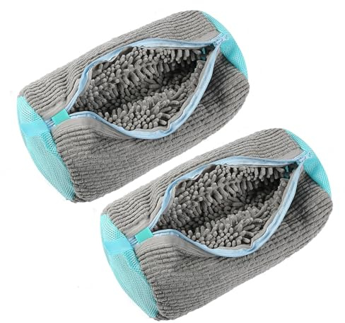 2PCS Schuhwaschbeutel Waschmaschine, Schuhbeutel Waschmaschine