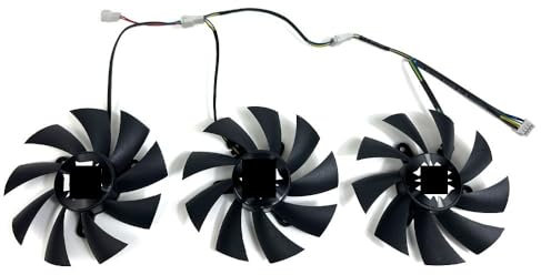 BDAKQJV Carte Graphique Ventilateur de Refroidissement for Carte vidéo GTX1660 TI X-Gaming, Compatible avec RTX 2060, 2060 Super, RTX 2070, 2070 Super, GTX 1660 TI X