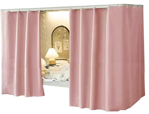 Aisi Bunk Bed Curtains Dorm Room Privacy Canopy Blackout Bunk Bed Drapes for Bottom Bunk Bed
