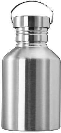 2L Water Bottle,304 Stainless Steel Hydration Container With Handle And Lid,wide Mouth,for Water, Coffee, Milk, Or Any Beverage, All-day Drinking