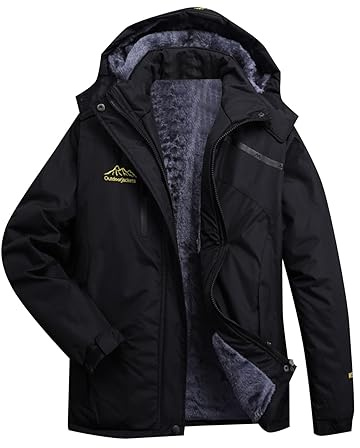 Dinnesis Giacca da Sci Unisex Adulto, Anorak Invernale con Cappuccio, Rosa, M