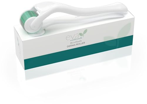 Microneedle Skin Roller- 0.25mm Titanium Derma Tool for Face & Scalp