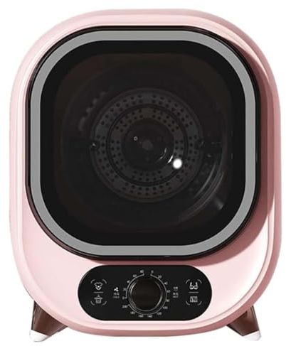 TAHALI Mini sèche-Linge, Petit sèche-Linge Compact pour la Maison, sèche-Linge électrique 450 W pour Appartement, Maison, dortoir, balcons, salles de Bains,Pink-220V