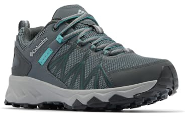 Columbia Women's Peakfreak 2 Outdry, Low Rise Trekking and Hiking Shoes, Graphite/Teal, 4 Regular
