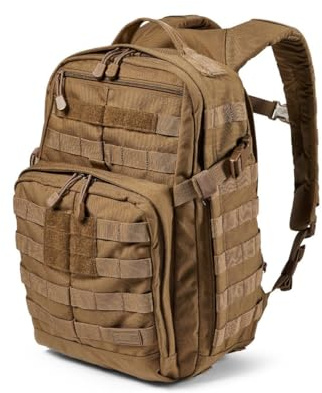 5.11 - Mochila Táctica Rush™ 12 2.0 – 24L – Nylon 1050D Resistente al Agua – Sistema MOLLE, Compartimento para Portátil, Compatible con Hidratación y MOAB
