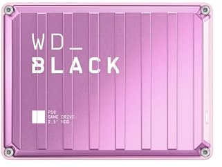 WD_Black P10 6TB Game Drive, Almacenamiento portátil HDD, USB 3.2 Gen 1, hasta 130 MB/s, Compatible con PlayStation, Xbox y PC, Subscripción gratuia de 1 Mes de Discord Nitro, Rosa