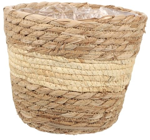 GARIOUANS Panier Tissé à Main pour Fleurs et Plantes, Décor Maison | et , Rangement Décoratif, Usage Intérieur, Style Simple et Généreux