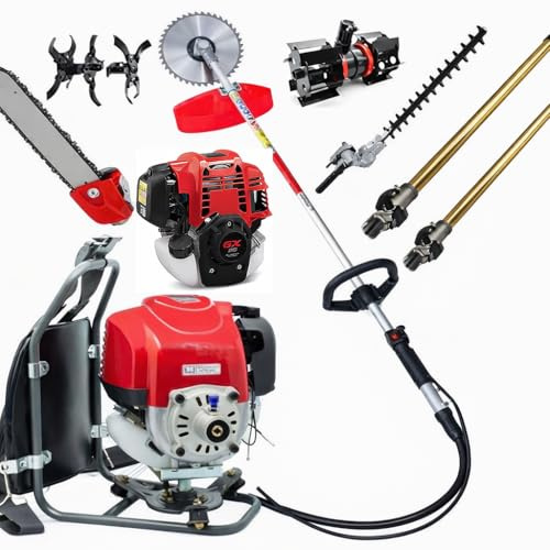 Decespugliatore a benzina a zaino GX50, tosaerba a 4 tempi, tagliaerba motozappa,zappatrice rotativa sega da giardinaggio fresatrice da giardino