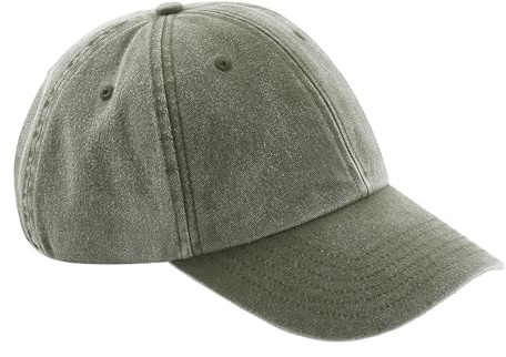 Beechfield Låg profil vintage keps - unisex keps vuxen