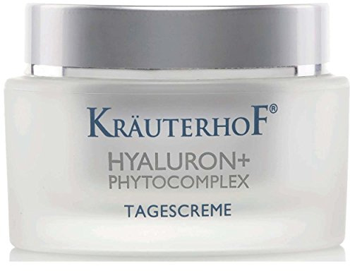 Kräuterhof® Tagescreme (50ml) | glättet Trockenheitsfältchen & verfeinert das Hautbild, intensive Feuchtigkeitspflege mit Hyaluronsäure & Phytokomplex