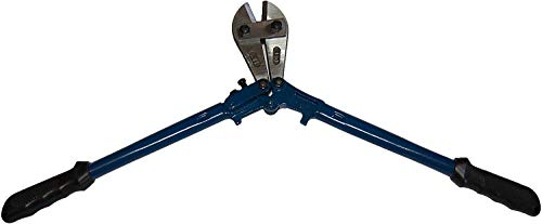 Tools House 24 Bolt Cutter, 600mm Long - Heavy Duty Cutter, Croppers, Chain- Anti - Rubber Handles, Drop Forged Head - TH0254