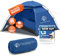 EARTHVENTURE® Camping Zelt 2 Personen wasserdicht - Schneller & Leichter Aufbau - Ultraleichtes kleines Packmaß - Ideal für 1 bis 2 Personen geeignet - Camping Trekking Zelt Outdoor & Motorrad