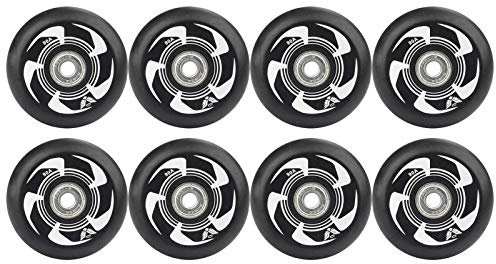 Skateboard-Räder, Inline-Rollschuh-Räder, Indoor-Rollschuh-Rad, Skate-Bremsrad mit ABEC-9-Kugellager, 90A Hockey, 8 Stück