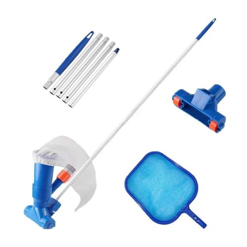 Kit D'Entretien Kit de nettoyage par aspirateur de piscine, filet de nettoyage de fond pour filtre de piscine, ensemble d'aspirateur de piscine, écumoire de nettoyage Kit de nettoyage de piscine