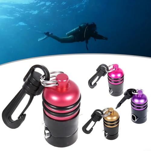 CWOQOCW Scuba Regulator Hose Holder, Magnetic Adjustable for OCTOPUS Clip Quick Release, Diving Equipment Aluminum Alloy (Pink)
