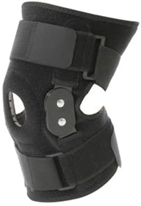 Bnnlqpsttg - Rodillera elástica de compresión para rodilla, con banda elástica, almohadillas de gel para menisco y rótula, soporte de rodilla M
