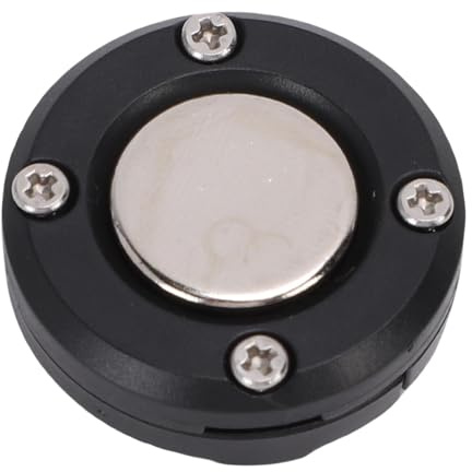 Asixxsix Support Magnétique pour Micro Radio CB, Clip de Suspension pour Micro CB avec Dos Adhésif pour for KMC-30 KMC-32 KMC-35 KMC-36 Support de Micro CB, Support Magnétique pour (BLACK)
