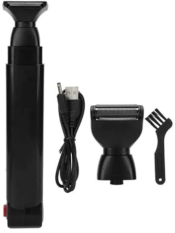 Rasoir Arrière Rechargeable Pour Hommes Épilateur Électrique Pour Le Corps Avec Tête En Acier Inoxydable Conception Pliante Et Télescopique Tondeuse De Sans Fil Portable