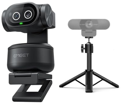 EMEET Pixy 4K Webcam & TD303 Stativ