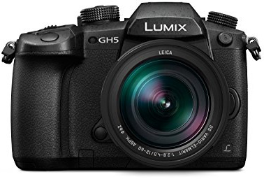 Panasonic Lumix DC-GH5 Mirrorless Camera with LEICA DG Vario-Elmarit 12-60mm f/2.8-4.0 Lens – 20.3MP 4K 60p Video, Dual IS, Weather Sealed Body (Renewed)
