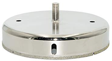 Flyshop Scie Cloche Revêtement Diamant 145 mm | Pour Céramique, Pour Carrelage, Pour Verre, Pour Marbre
