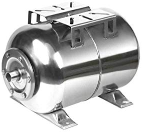 Druckkessel Edelstahl | 50 Liter Membrankessel | Druckbehälter Hauswasserwerk Druckspeicher