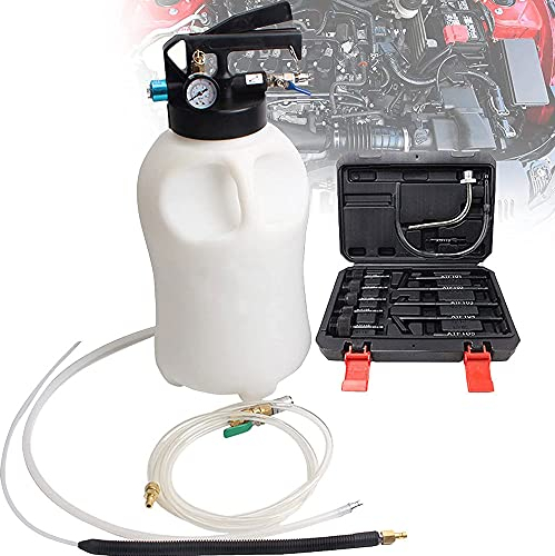 Getriebe ÖLeinfüLlpumpe Kit Mit 13 Auftanken Stecker, Pneumatische ÖLpumpe GetriebeöL EinfüLlpumpe, AutoöL FüLlvorrichtung FüR GetriebeöLwechsel, Einstellbarer Durchfluss