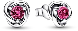 Orecchini a bottone Cerchio Eternity Ottobre 292334 PANDORA C05 TAGLIA UNICA DONNA