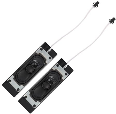 VBESTLIFE TV-Lautsprecher 8 Ohm 10 W, 2-teiliger Lautsprecher-Soundverstärker, Ersatz für LCD-TV-Werbeplayer, Heimkino- mit Großer Reichweite